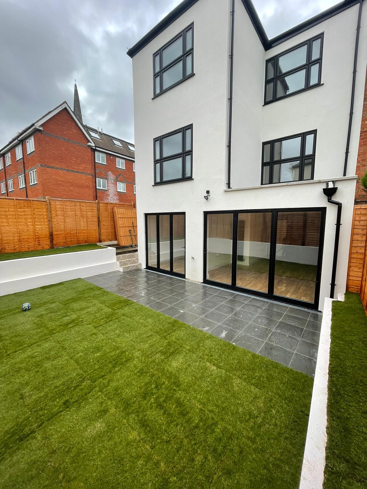 Victorian house conversion exterior